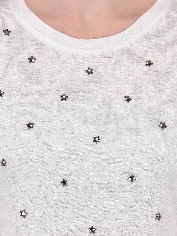 white poly cotton top - 14468176 - Zoom Image - 4