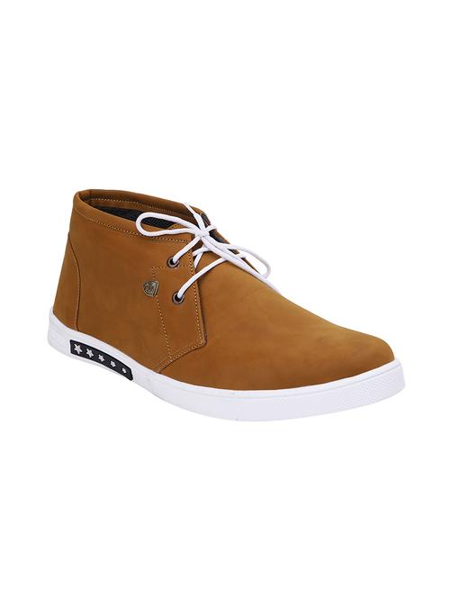 tan leatherette sneaker - 14469240 - Very Small Image - 1