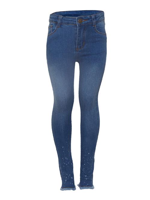 blue denim washed jean - 14470891 - Standard Image - 1