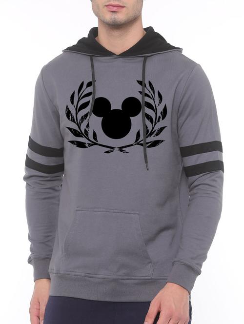 grey cotton chest print sweatshirt - 14470918 - Very Small Image - 1