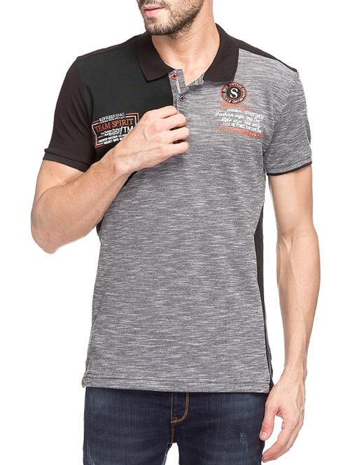 grey cotton t-shirt - 14471033 - Very Small Image - 1
