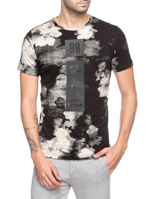Monochrome cotton t-shirt - 14471043 - Very Small Image - 1