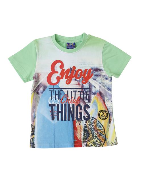 green cotton tshirt - 14471184 - Very Small Image - 1