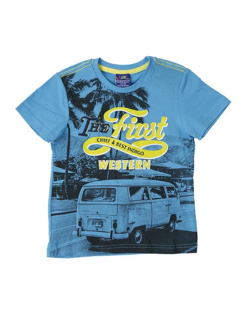 light blue cotton tshirt - 14471189 - Very Small Image - 1