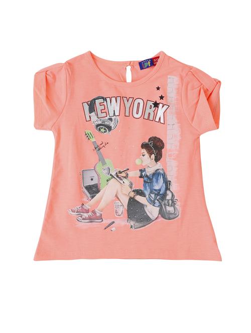 orange cotton top - 14471201 - Very Small Image - 1