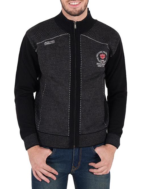 grey woollen pullover - 14471295 - Standard Image - 1