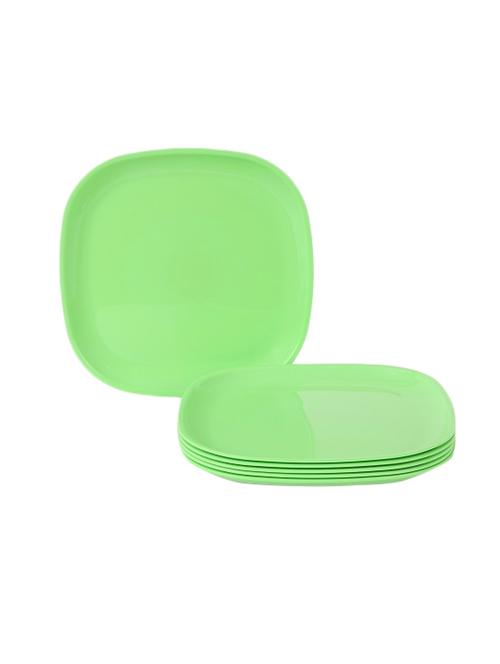 Microwave Safe Plastic Set of 6 Dinner Plates - 14471403 - Very Small Image - 1