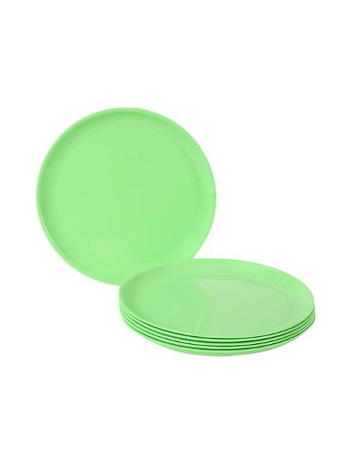 Microwave Safe Plastic Set of 6 Dinner Plates - 14471408 - Very Small Image - 1