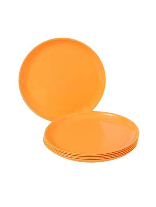 Microwave Safe Plastic Set of 6 Dinner Plates - 14471409 - Very Small Image - 1