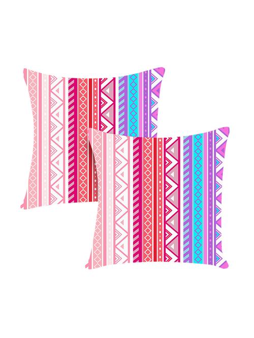 Geometric Print cushion cover by Ambbi Collections - 14472303 - Standard Image - 1