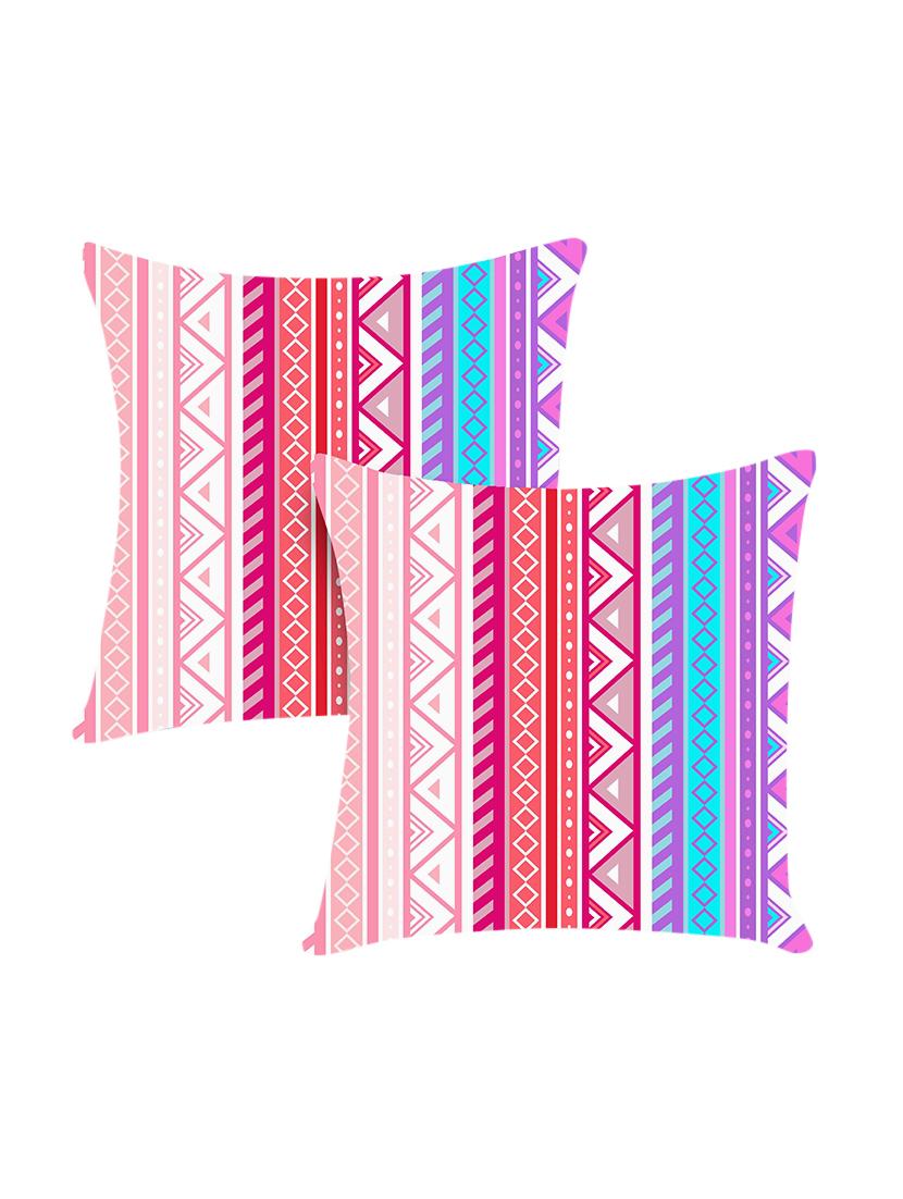 Geometric Print cushion cover by Ambbi Collections - 14472303 - Zoom Image - 1