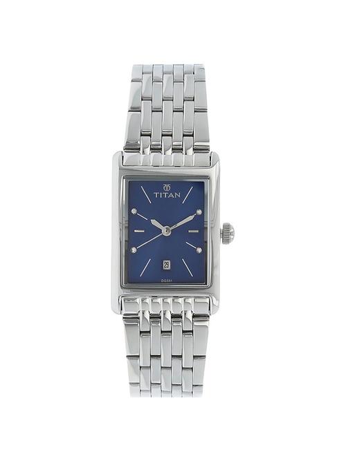 Titan Ladies Neo-Ii Analog Blue Dial Women's Watch-2568SM02 - 14472570 - Very Small Image - 1