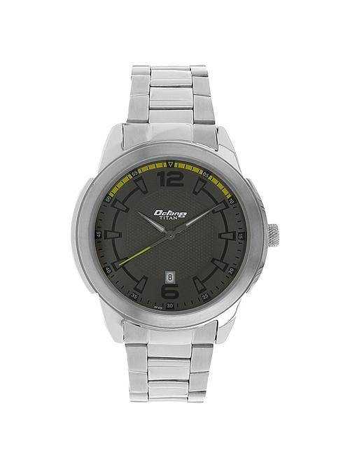 Titan Analog Grey Dial Men's Watch - 1585SM07 - 14472597 - Very Small Image - 1