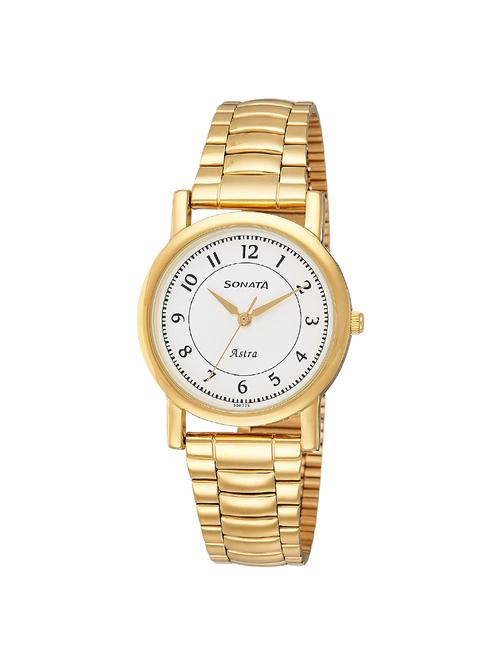 Sonata Analog White Dial Men's Watch-77049YM03CJ - 14472641 - Very Small Image - 1