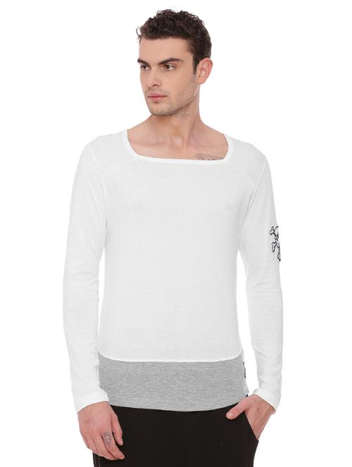 white cotton t-shirt - 14472883 - Very Small Image - 1