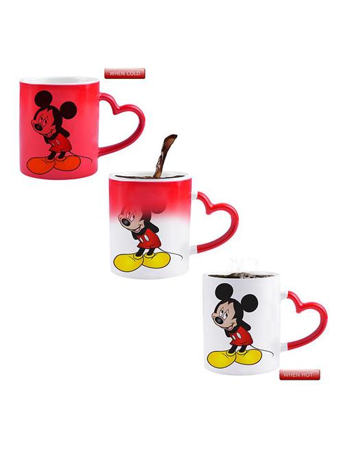 BLUSHING MICKEY MOUSE Printed Color Changing Magic Mug - 14472971 - Standard Image - 1