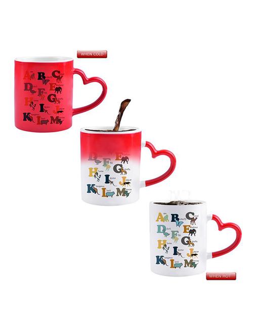 ENGLISH ALPABATES WITH CHARATER Printed Color Changing Magic Mug - 14472980 - Standard Image - 1