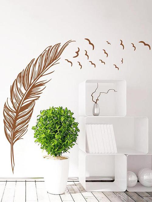 Feather Wall Sticker - 14473368 - Very Small Image - 1