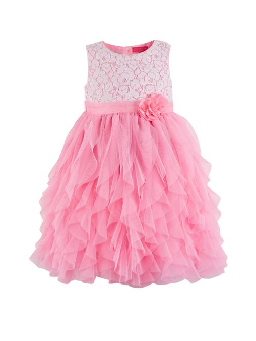pink net party gown - 14473400 - Very Small Image - 1