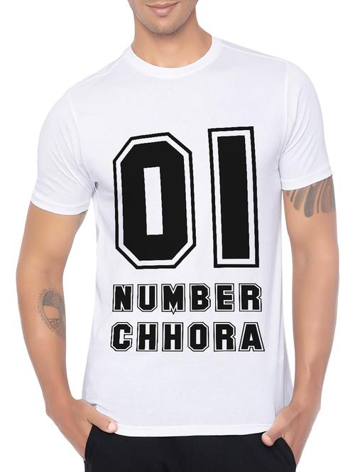 white cotton t-shirt - 14473724 - Very Small Image - 1