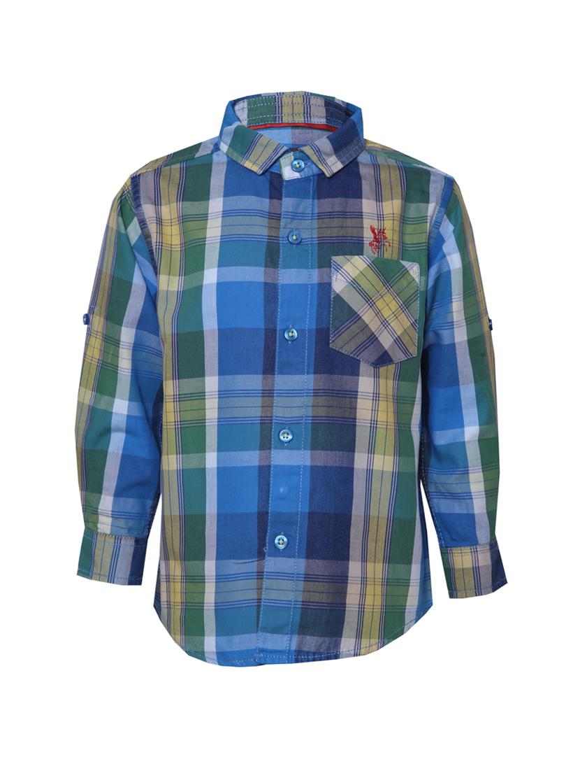 blue cotton shirt - 14474189 - Zoom Image - 1