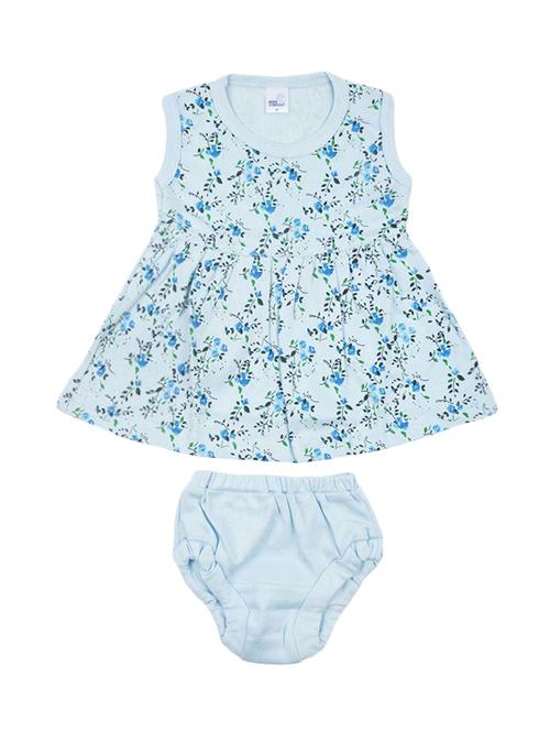 blue cotton frock - 14474353 - Standard Image - 1
