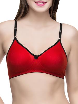 set of 3 floral patch solid bra - 14474837 - Standard Image - 6
