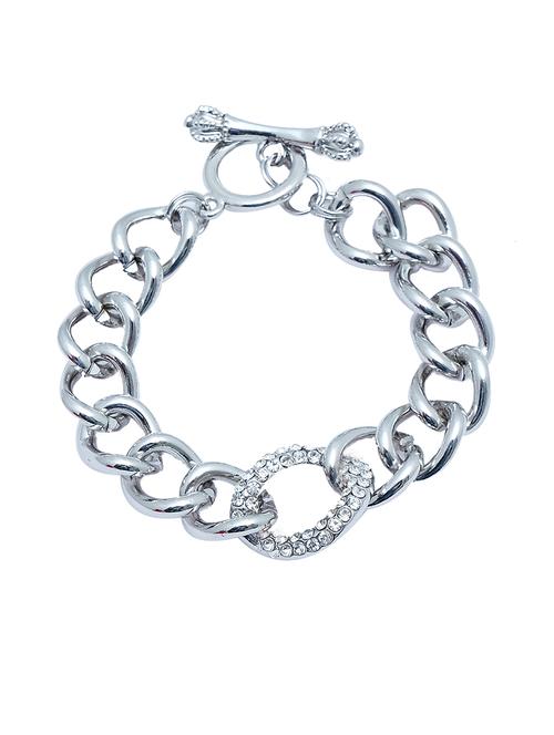 silver metal bracelet - 14474886 - Very Small Image - 1