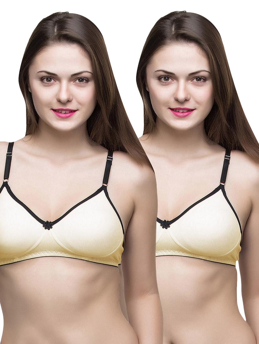 set of 2 yellow bras - 14474898 - Zoom Image - 1