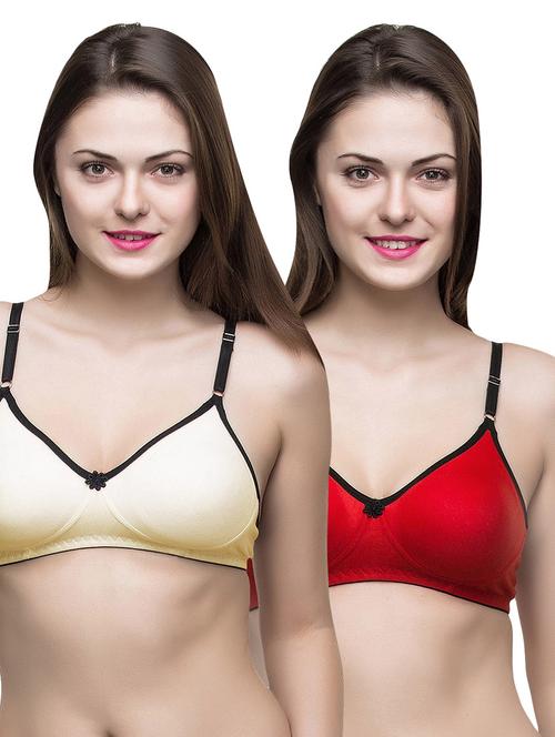 set of 2 multi colored bras - 14474904 - Standard Image - 1