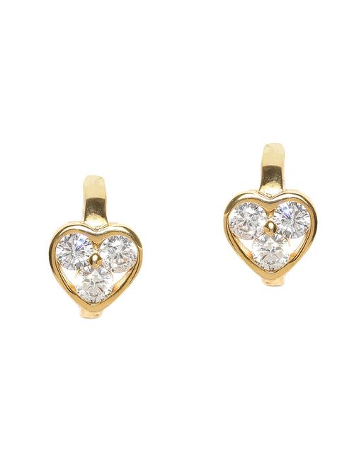 gold metal balli earrings - 14475079 - Standard Image - 1
