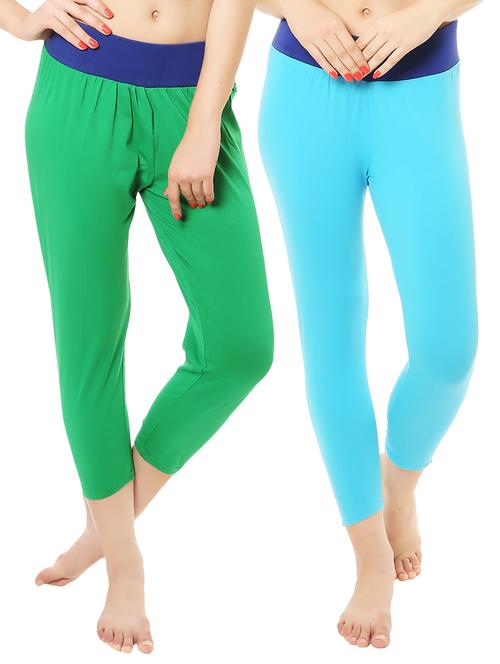 Set of 2 multi colored leggings - 14475155 - Very Small Image - 1