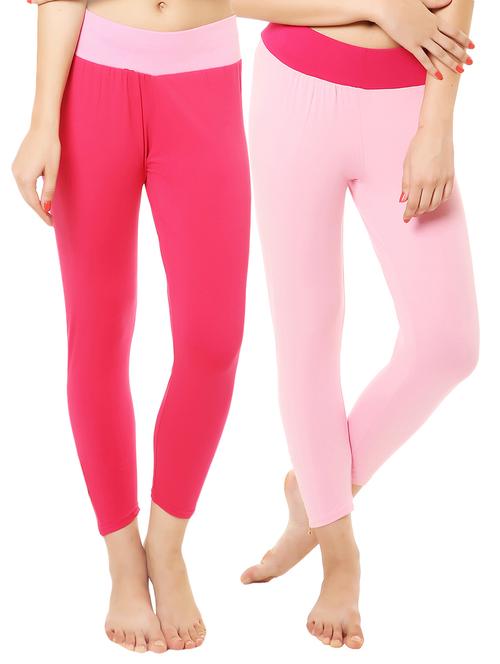 multi cotton lycra leggings - 14475184 - Very Small Image - 1