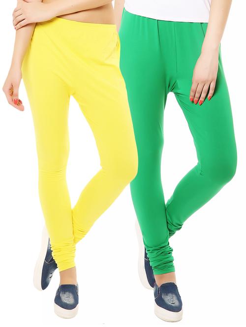 Set of 2 multi colored leggings - 14475440 - Very Small Image - 1