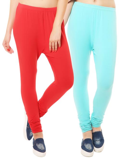 Set of 2 multi colored leggings - 14475474 - Very Small Image - 1