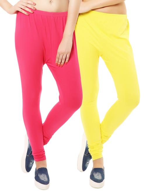 Set of 2 multi colored leggings - 14475491 - Very Small Image - 1