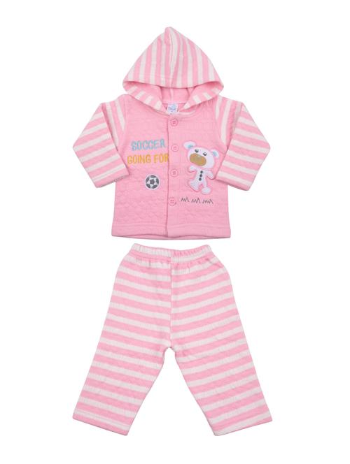 pink cotton blend full length set - 14475770 - Standard Image - 1