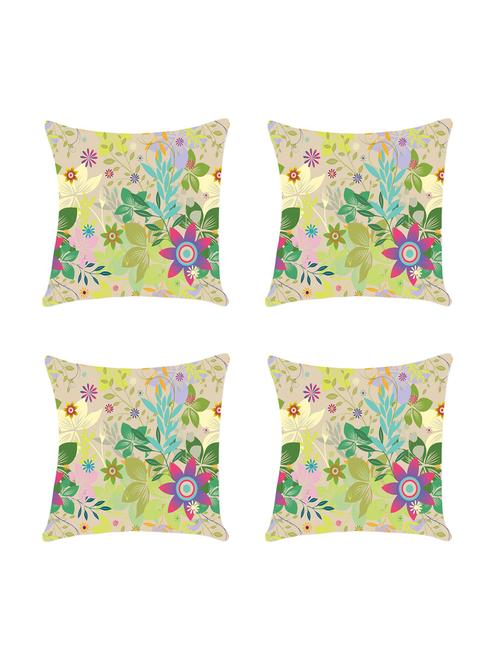 set of 4 digital printed cushion cover by ambbi collections - 14476014 - Standard Image - 1