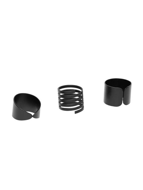 black metal hand ring - 14476376 - Very Small Image - 1