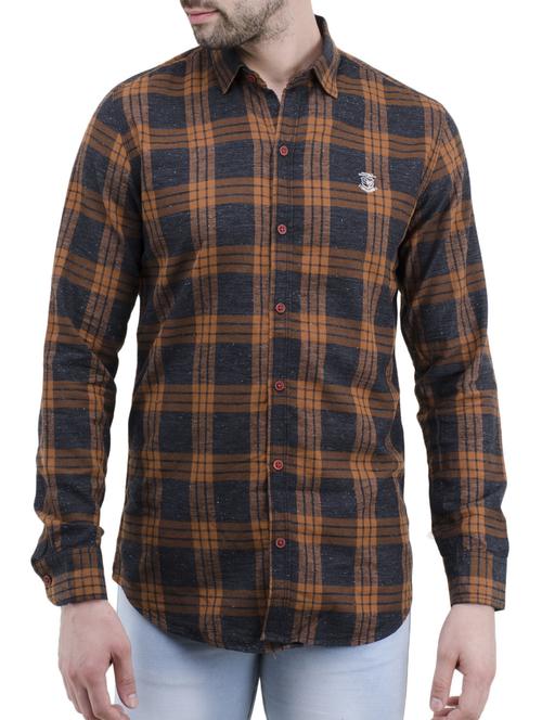 multi colored cotton casual shirt - 14476451 - Very Small Image - 1