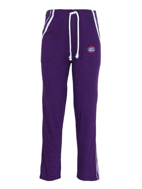 purple cotton blend track wear - 14477402 - Standard Image - 1