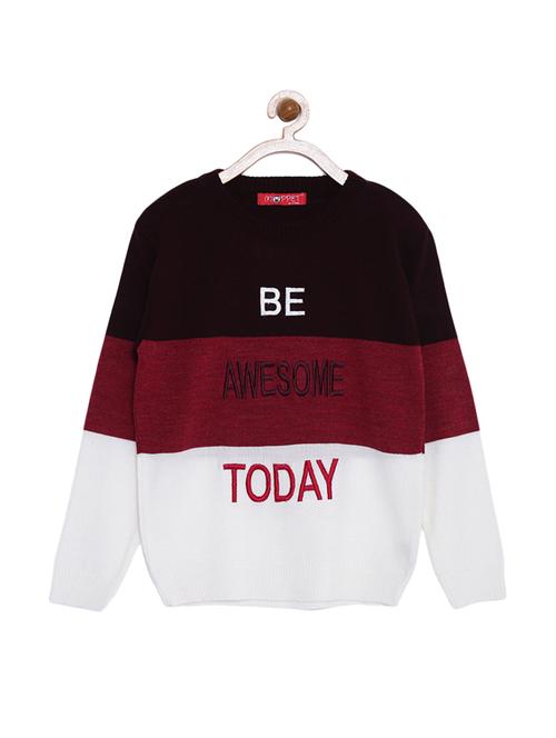 multi acrylic sweater - 14477508 - Very Small Image - 1