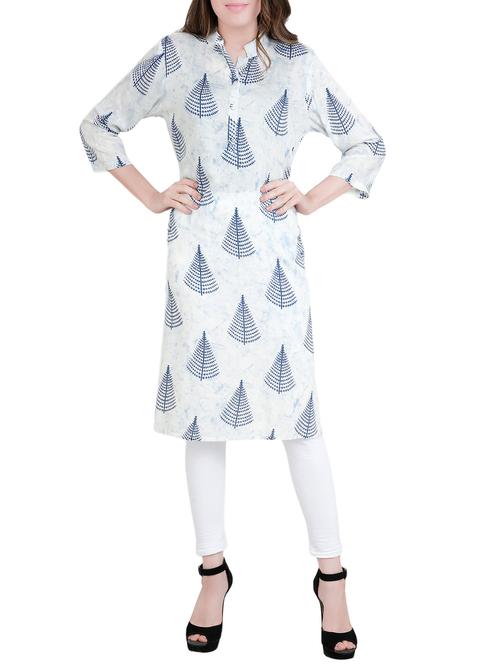 white printed belted dress - 14477569 - Very Small Image - 1