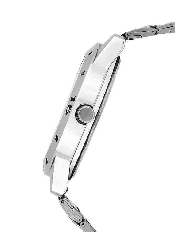 lorenz mk-1052a stainless steel black-grey dial casual-formal look men's analog watch - 14477691 - Zoom Image - 2