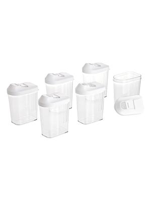 cereal dispenser easy flow grocery food container set of 6 - 14477986 - Standard Image - 2