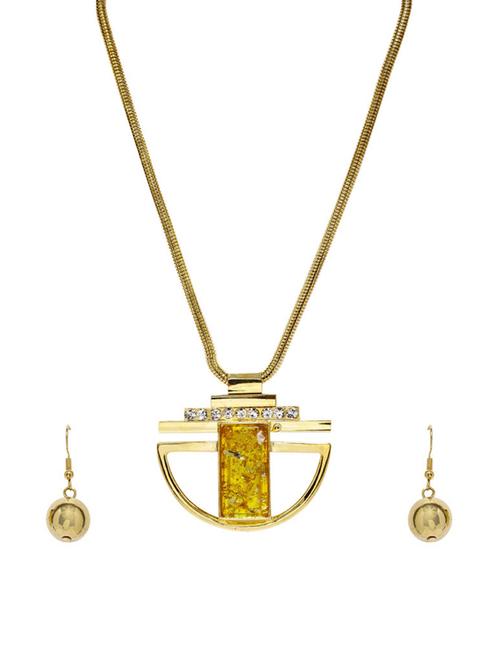 gold metal bridal necklace - 14478067 - Very Small Image - 1
