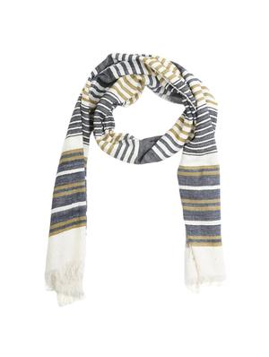 multi colored cotton stole - 14478287 - Standard Image - 3