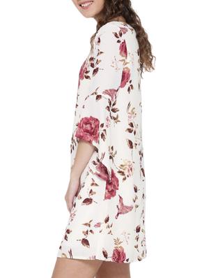 white floral shift dress - 14478375 - Standard Image - 3