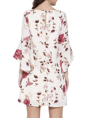 white floral shift dress - 14478375 - Standard Image - 4