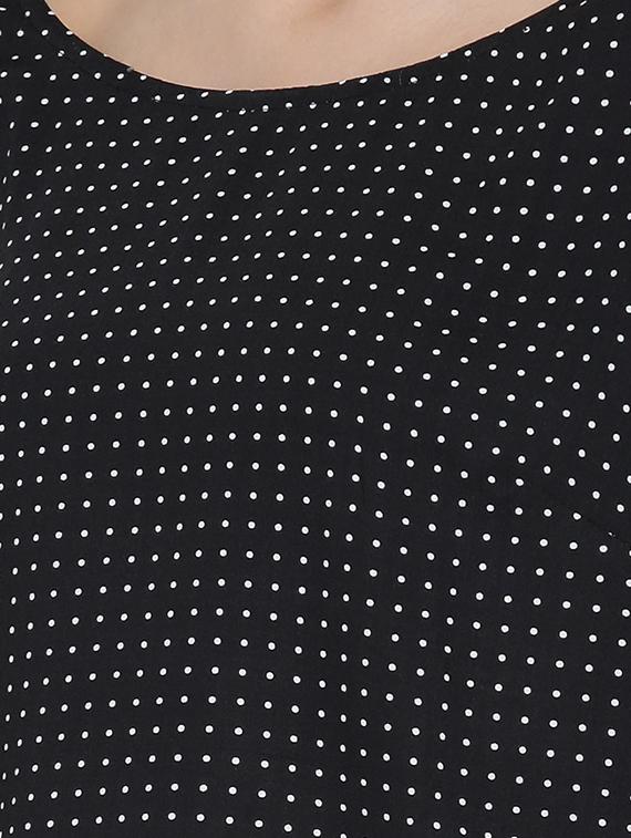black printed top - 14478392 - Zoom Image - 4